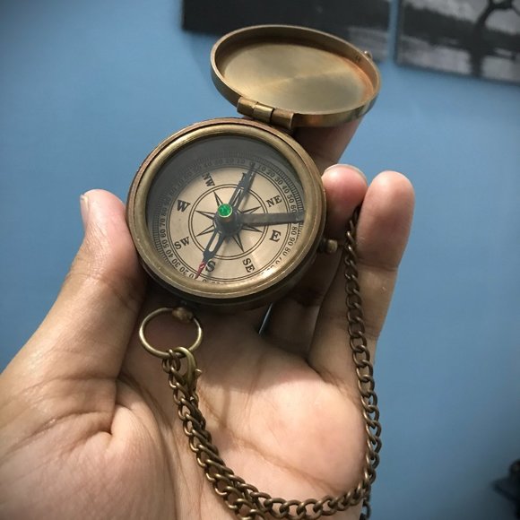 Victorian Other - 1875 Victorian Pocket Compass Working Condition FIXED PRICE